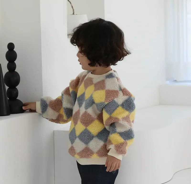 Sewing B - Korean Children Fashion - #minifashionista - Ace Dumble Sweatshirt