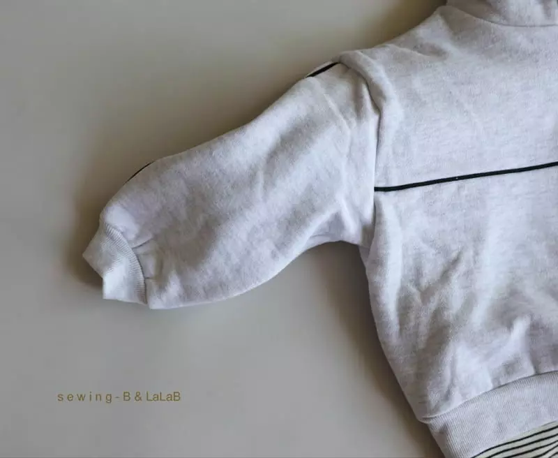 Sewing B - Korean Children Fashion - #prettylittlegirls - Piping Zip-up - 6