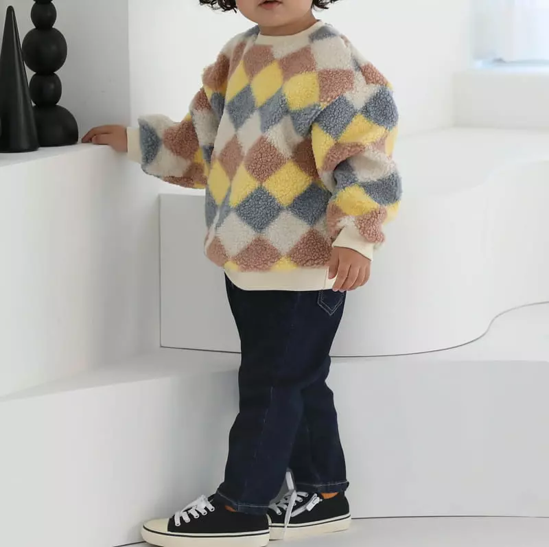 Sewing B - Korean Children Fashion - #prettylittlegirls - Ace Dumble Sweatshirt - 2