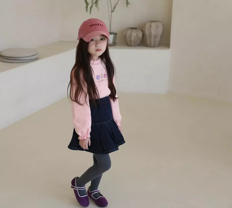 Sewing B - Korean Children Fashion - #todddlerfashion - Londa Terry Tee - 5