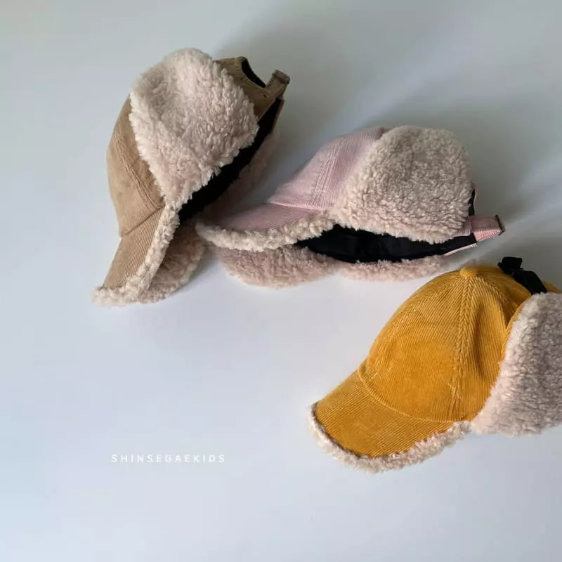 Shinseage Kids - Korean Children Fashion - #Kfashion4kids - Rib Bbogle Ear Ball Cap - 11