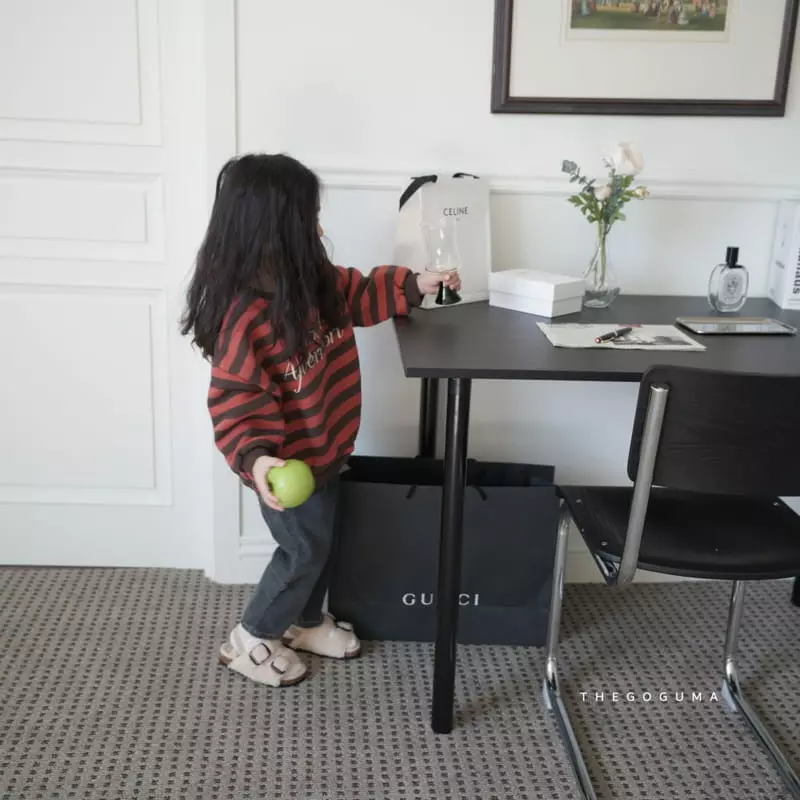 Shinseage Kids - Korean Children Fashion - #kidzfashiontrend - Good Stripes Sweatshirt - 4