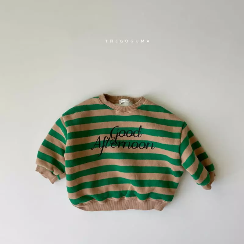 Shinseage Kids - Korean Children Fashion - #childofig - Good Stripes Sweatshirt - 12