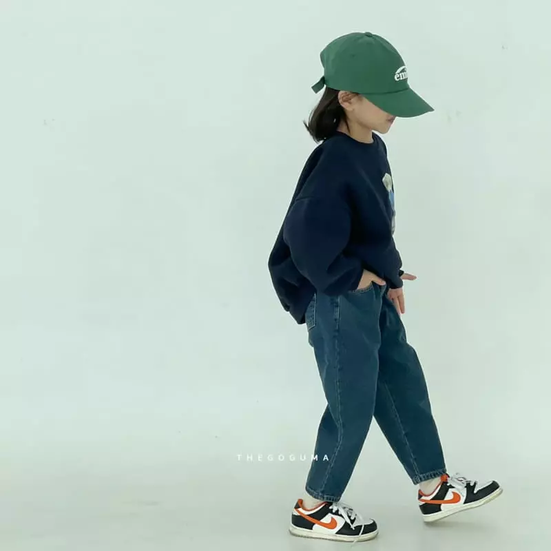 Shinseage Kids - Korean Children Fashion - #childofig - Joy Fleece Jeans - 9