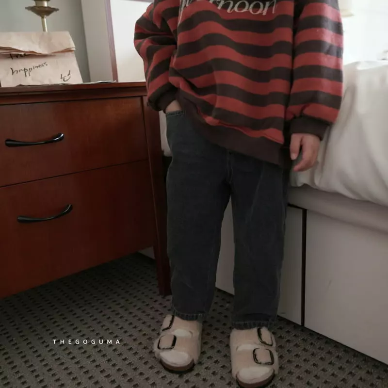 Shinseage Kids - Korean Children Fashion - #childrensboutique - Joy Fleece Jeans - 10