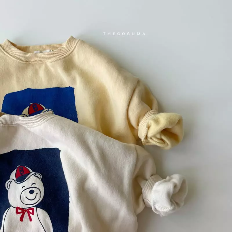 Shinseage Kids - Korean Children Fashion - #designkidswear - B Bear Sweatshirt - 7