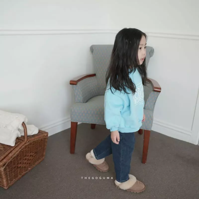 Shinseage Kids - Korean Children Fashion - #designkidswear - Damege Fleece Jeans - 10