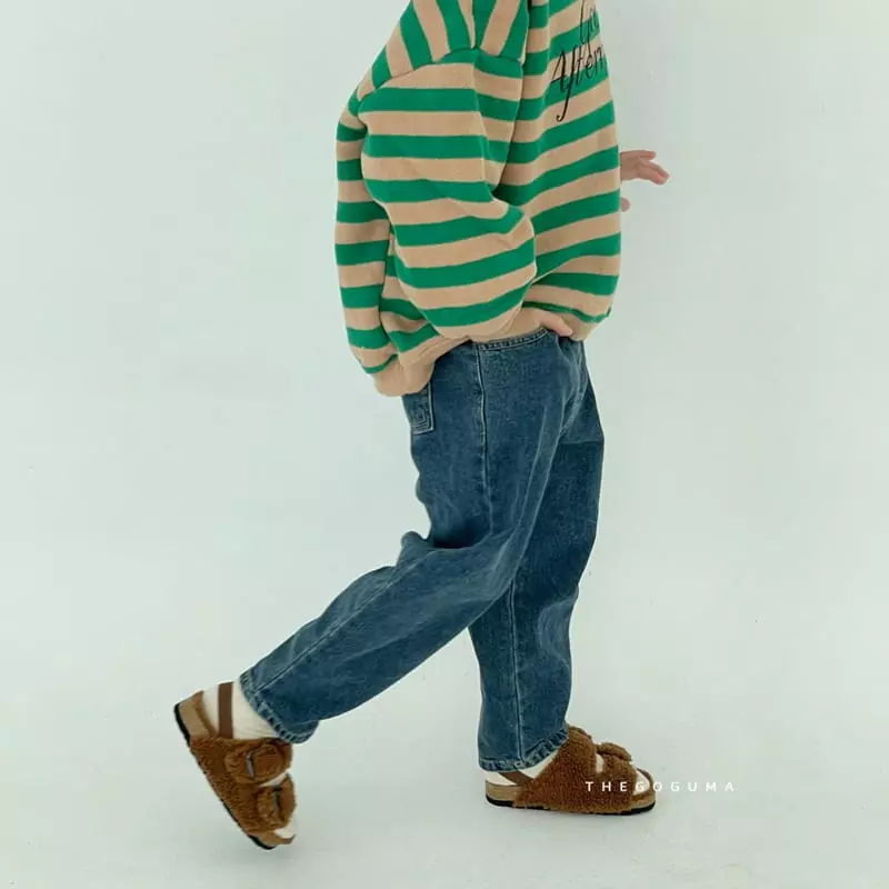 Shinseage Kids - Korean Children Fashion - #discoveringself - Joy Fleece Jeans - 11