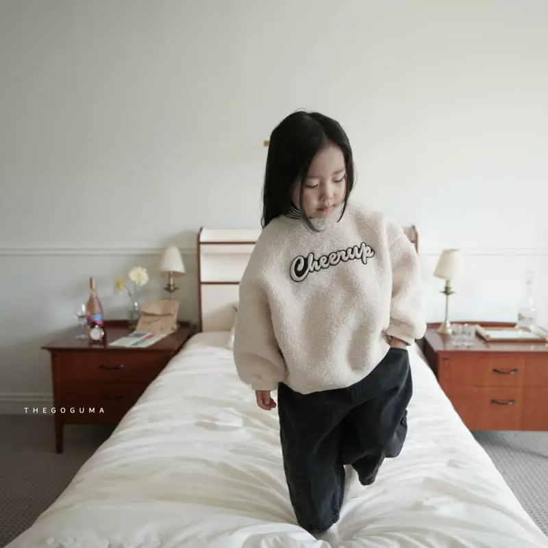 Shinseage Kids - Korean Children Fashion - #kidsshorts - Cheer Boogle Sweatshirt - 2