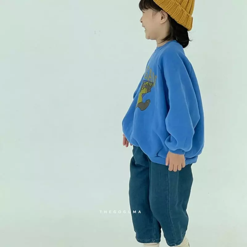 Shinseage Kids - Korean Children Fashion - #kidsstore - Fleece Jeans - 6