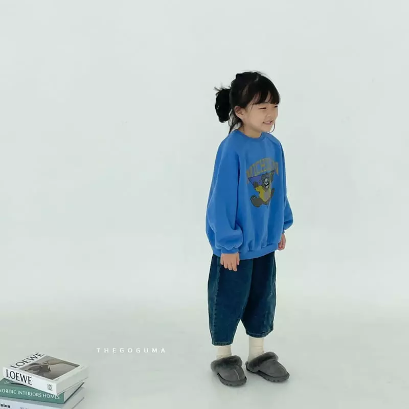 Shinseage Kids - Korean Children Fashion - #littlefashionista - Dart Fleece Jeans - 7