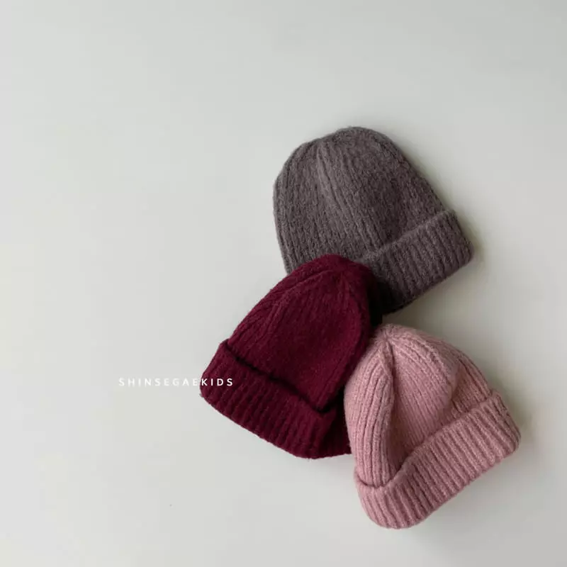 Shinseage Kids - Korean Children Fashion - #littlefashionista - Knit Short Beanie - 2