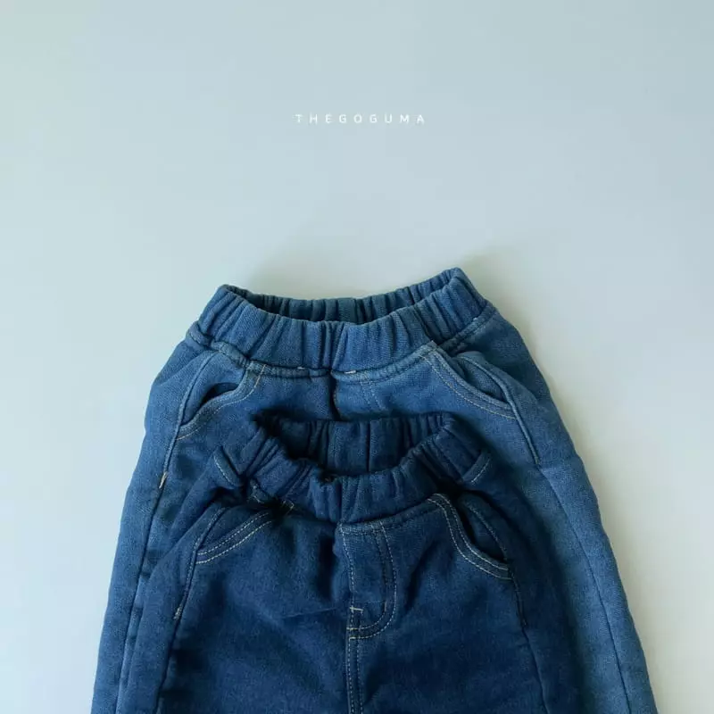 Shinseage Kids - Korean Children Fashion - #littlefashionista - Fleece Jeans - 9