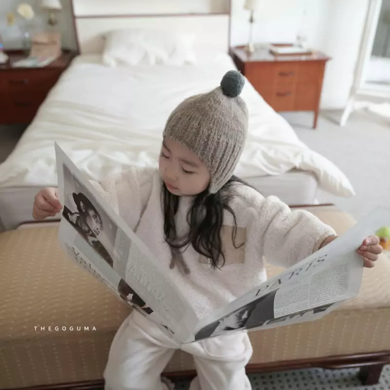 Shinseage Kids - Korean Children Fashion - #magicofchildhood - Pu Boa Sweatshirt - 11