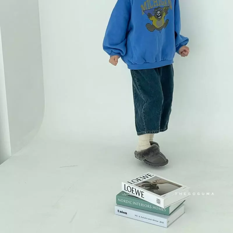 Shinseage Kids - Korean Children Fashion - #magicofchildhood - Dart Fleece Jeans - 8