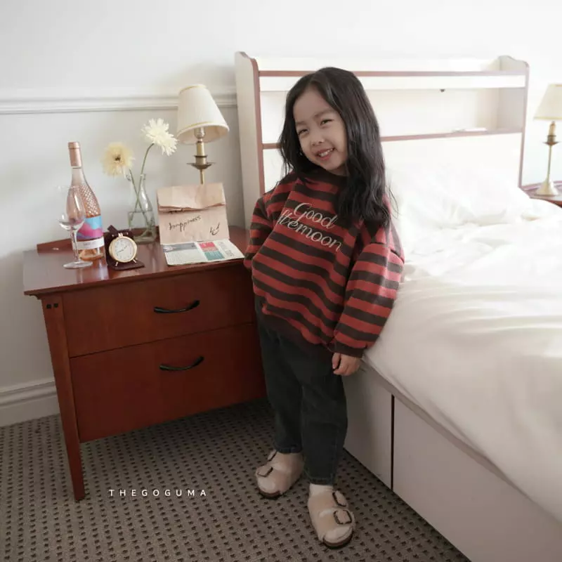 Shinseage Kids - Korean Children Fashion - #magicofchildhood - Good Stripes Sweatshirt - 6