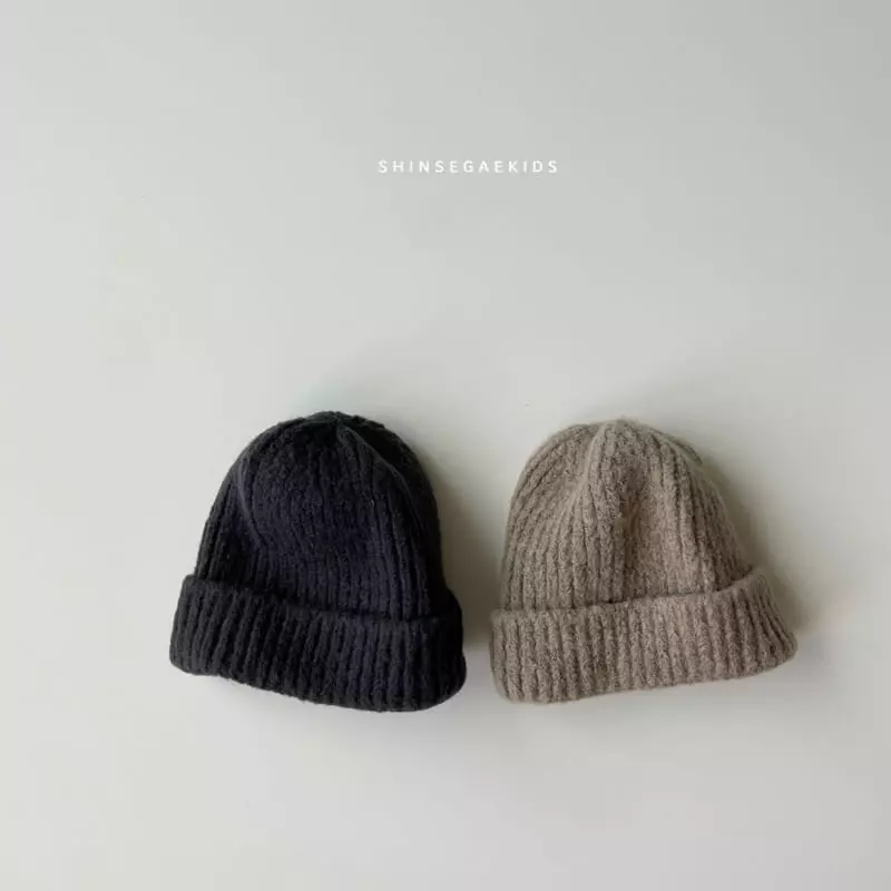 Shinseage Kids - Korean Children Fashion - #magicofchildhood - Knit Short Beanie - 3
