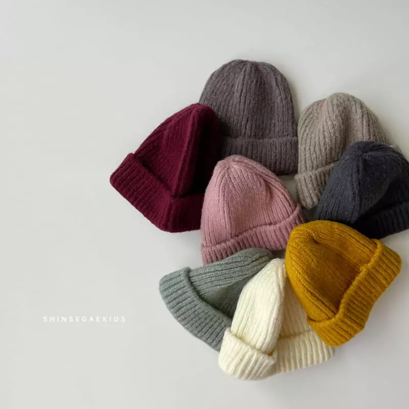 Shinseage Kids - Korean Children Fashion - #magicofchildhood - Knit Short Beanie - 4