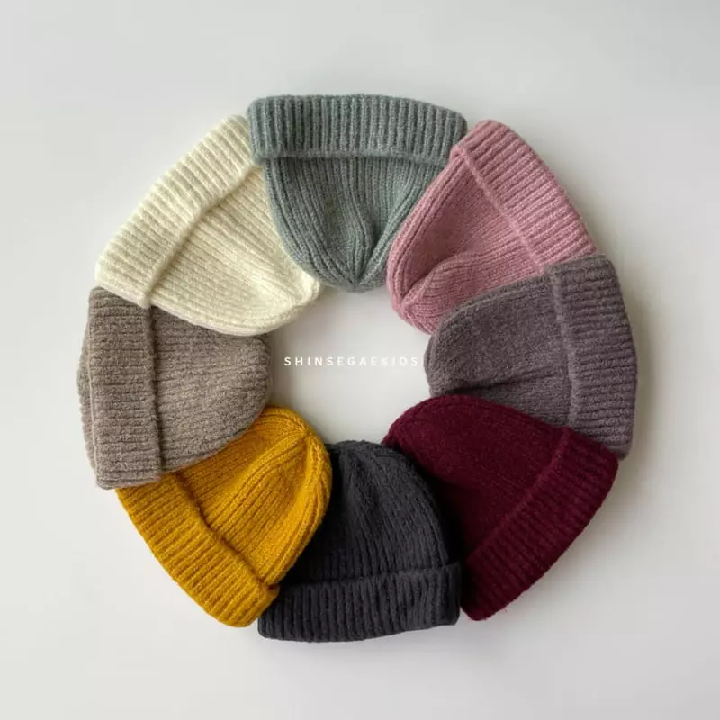 Shinseage Kids - Korean Children Fashion - #prettylittlegirls - Knit Short Beanie - 5