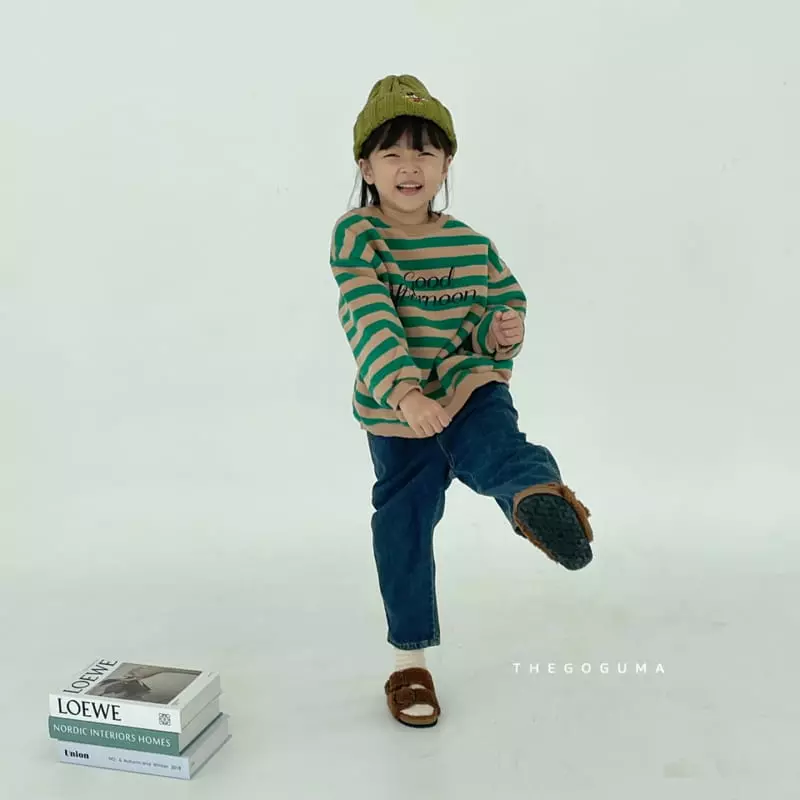 Shinseage Kids - Korean Children Fashion - #stylishchildhood - Good Stripes Sweatshirt - 11