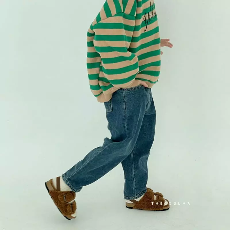 Shinseage Kids - Korean Children Fashion - #stylishchildhood - Joy Fleece Jeans - 8