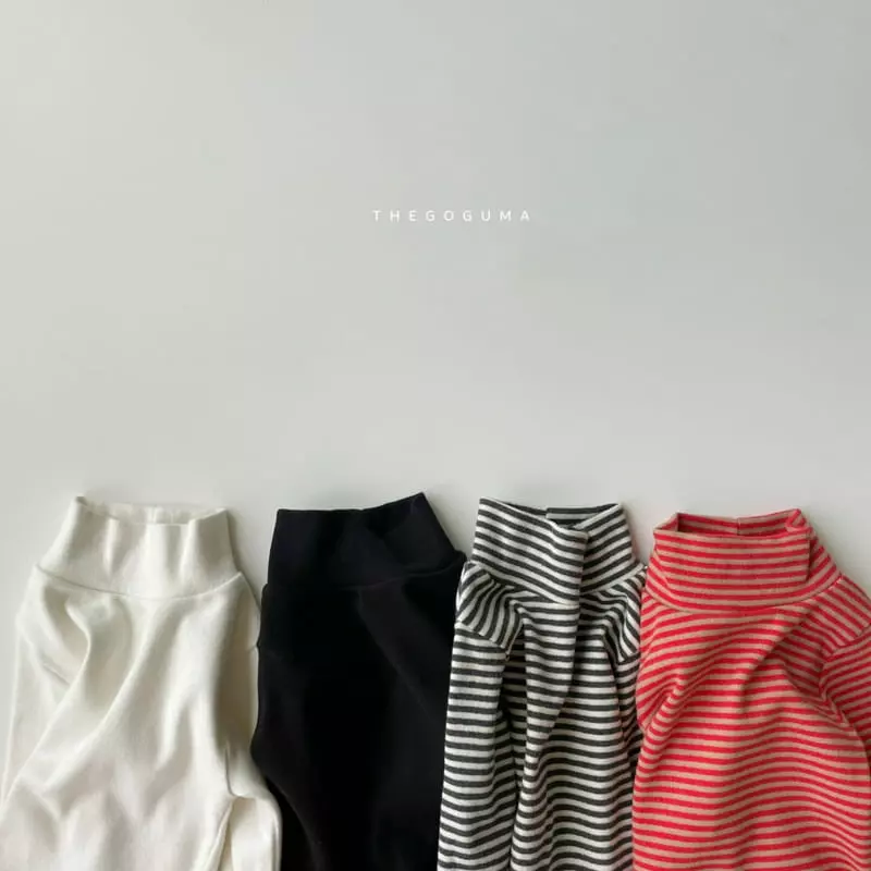 Shinseage Kids - Korean Children Fashion - #todddlerfashion - Sticky Turtleneck Tee Simple