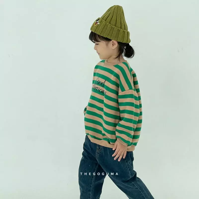 Shinseage Kids - Korean Children Fashion - #toddlerclothing - Good Stripes Sweatshirt - 10