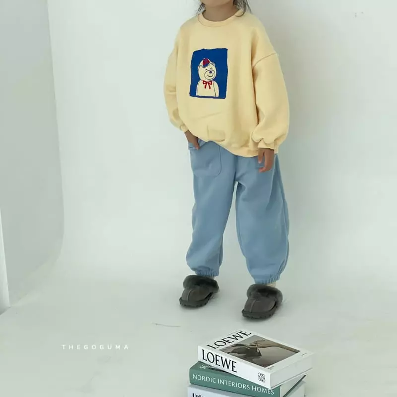 Shinseage Kids - Korean Children Fashion - #toddlerclothing - B Bear Sweatshirt - 3