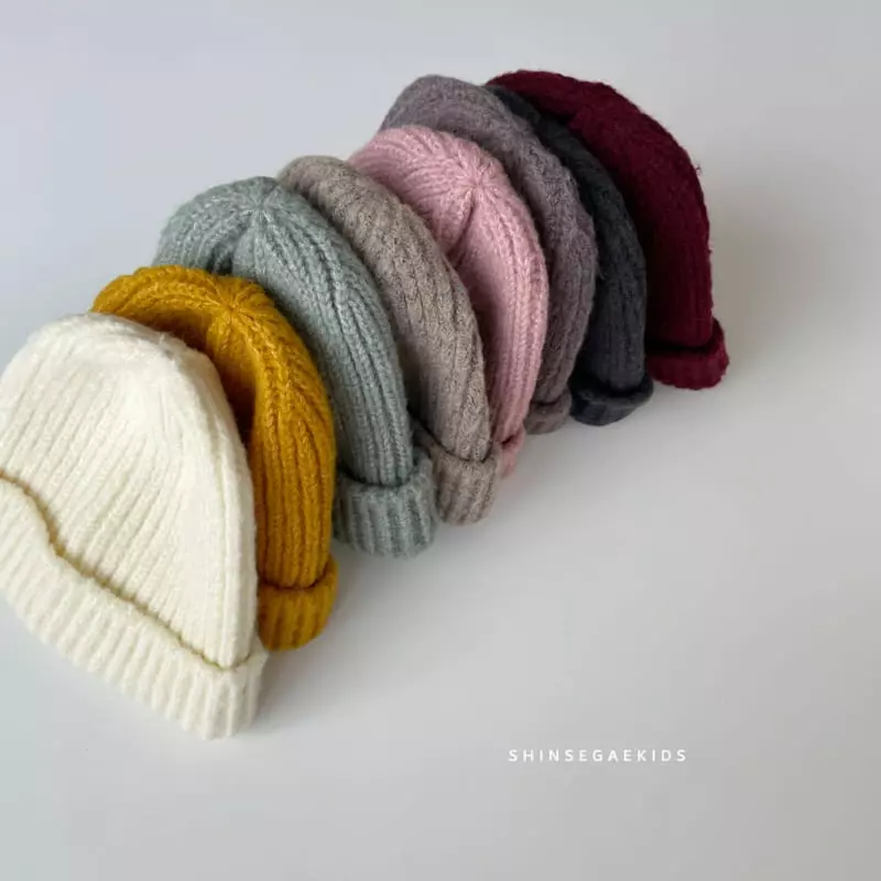 Shinseage Kids - Korean Children Fashion - #toddlerclothing - Knit Short Beanie - 7