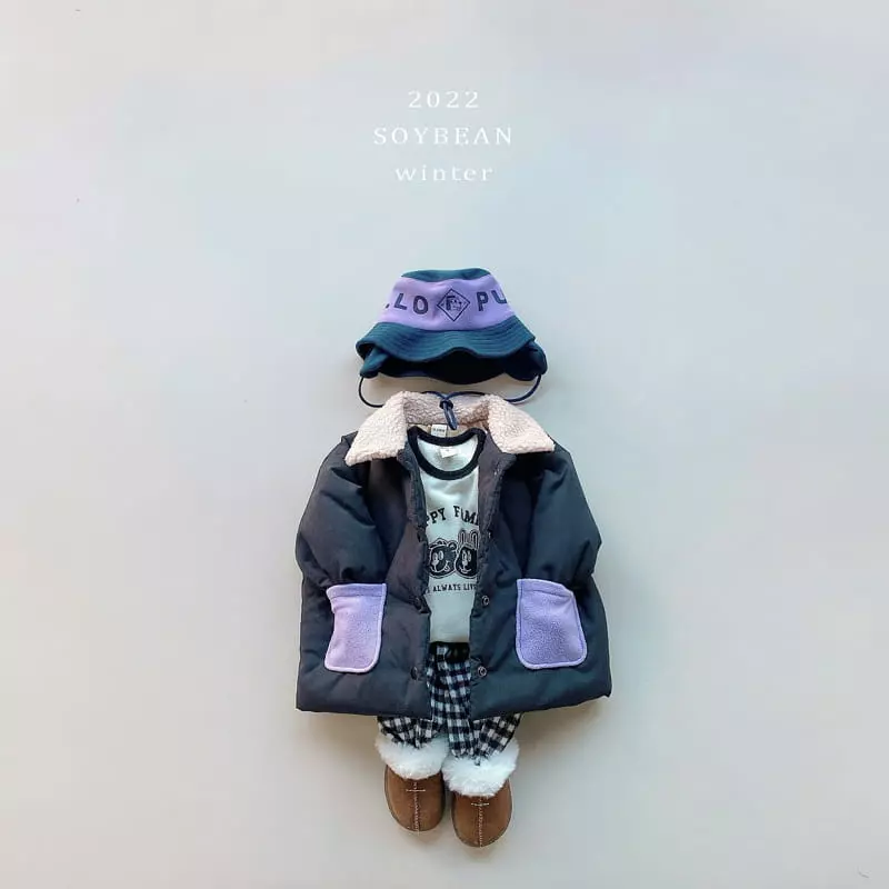 Soybean - Korean Children Fashion - #Kfashion4kids - Happy Top Bottom Set - 10
