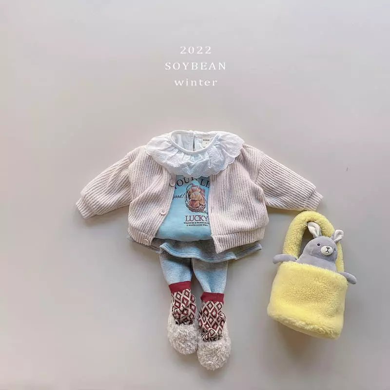 Soybean - Korean Children Fashion - #childofig - Fleece Bread Sweatshirt - 7