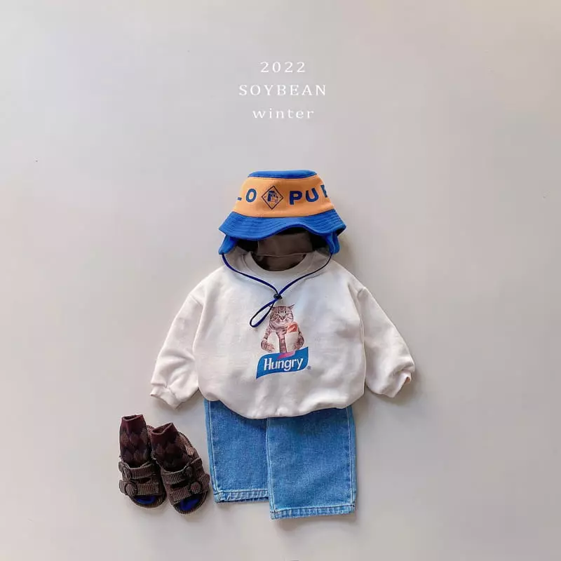 Soybean - Korean Children Fashion - #childofig - Color Fleece Bucket Hat - 5