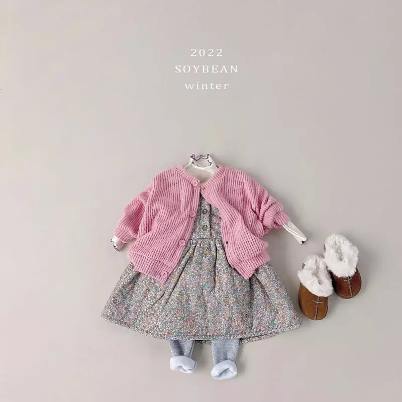 Soybean - Korean Children Fashion - #childrensboutique - Fleece Daily Cardigan - 2