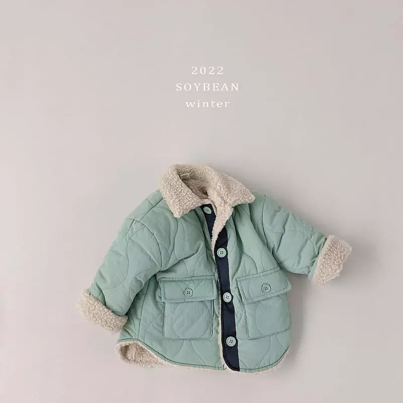 Soybean - Korean Children Fashion - #childrensboutique - Box Fleece Jumper - 12