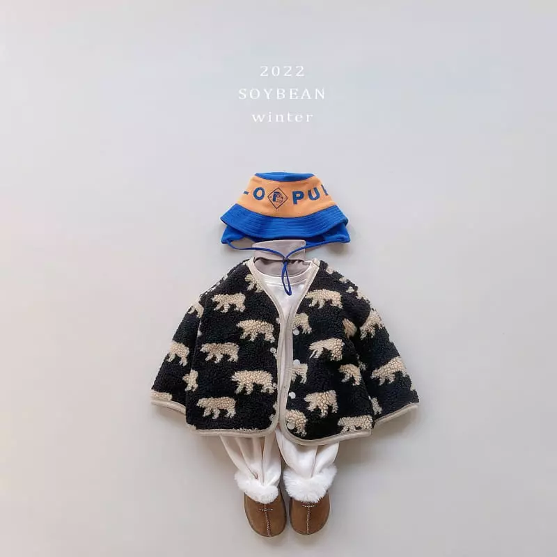 Soybean - Korean Children Fashion - #designkidswear - Color Fleece Bucket Hat - 8