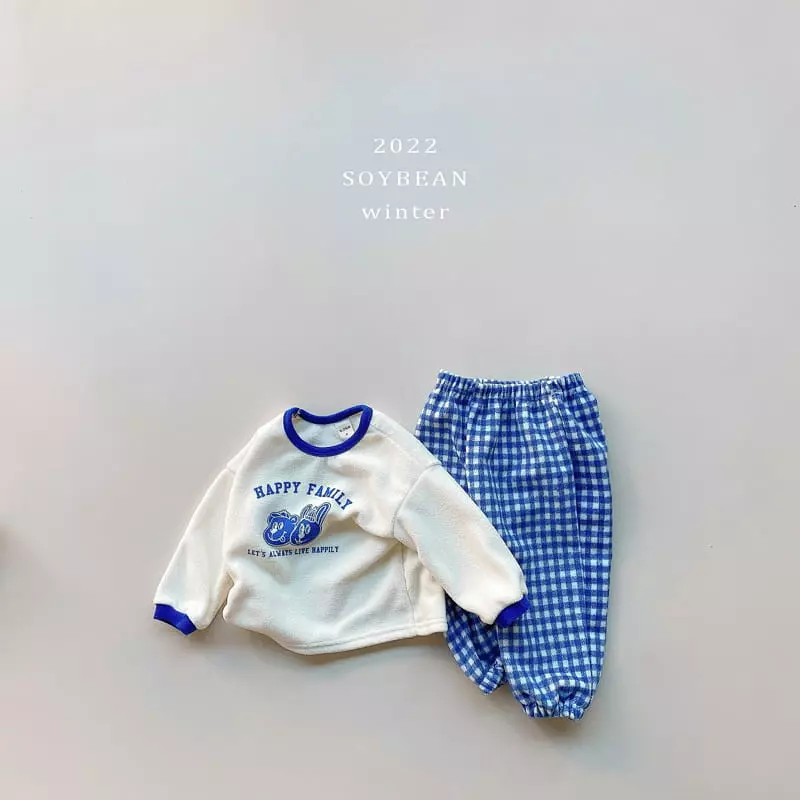 Soybean - Korean Children Fashion - #fashionkids - Happy Top Bottom Set - 6