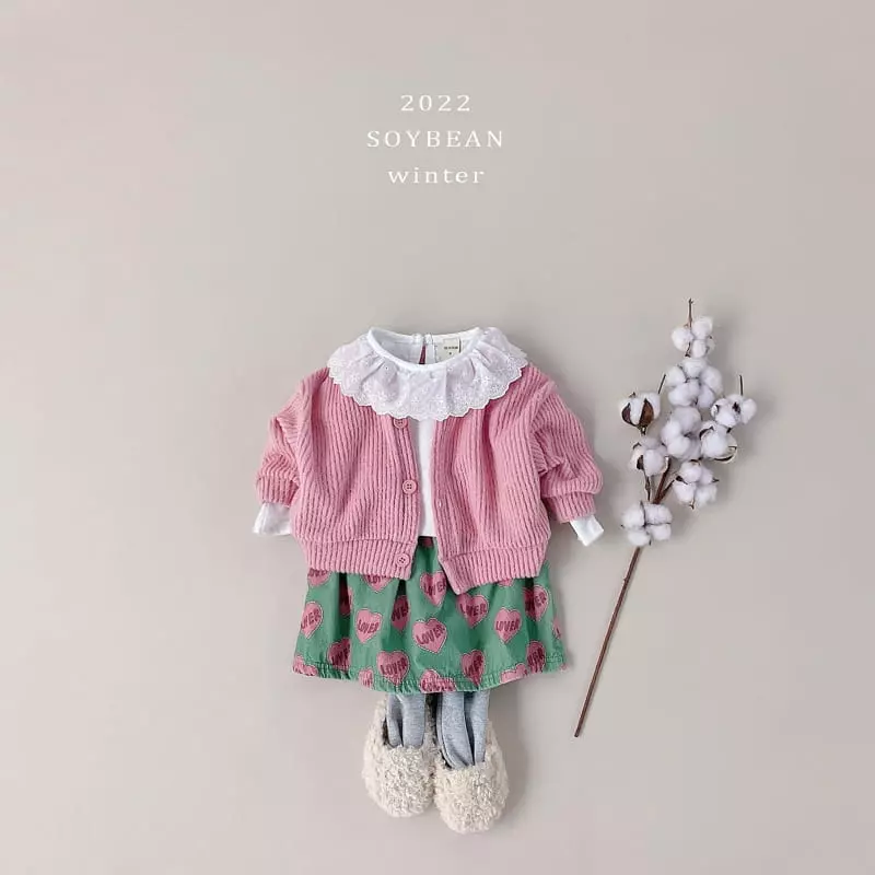 Soybean - Korean Children Fashion - #kidsshorts - Fleece Daily Cardigan - 6