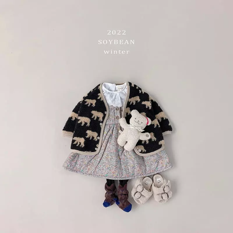 Soybean - Korean Children Fashion - #fashionkids - Fleece Daily Leggings - 4