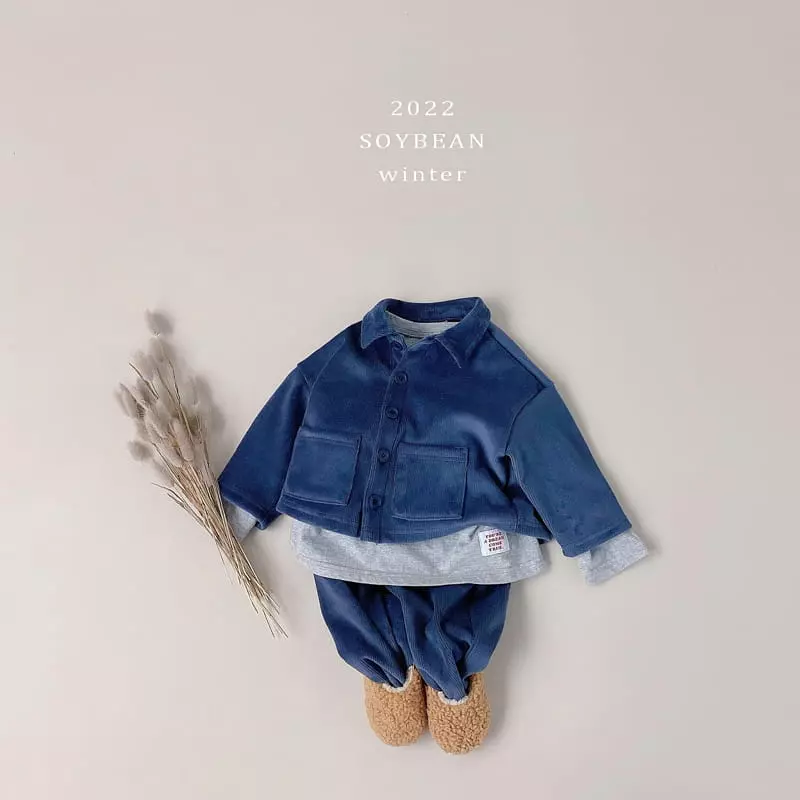 Soybean - Korean Children Fashion - #kidsshorts - Mink Loose Jacket - 8