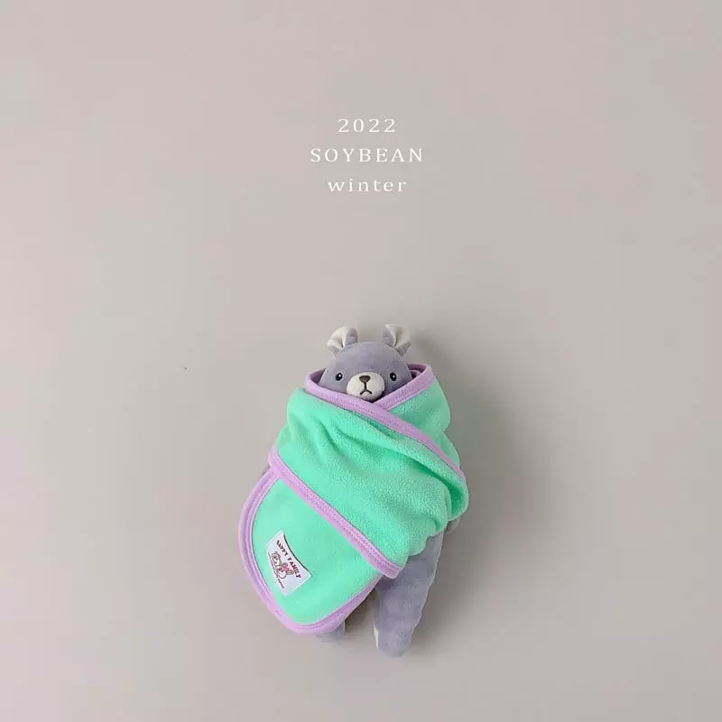Soybean - Korean Children Fashion - #kidsstore - Fleece Muffler - 2