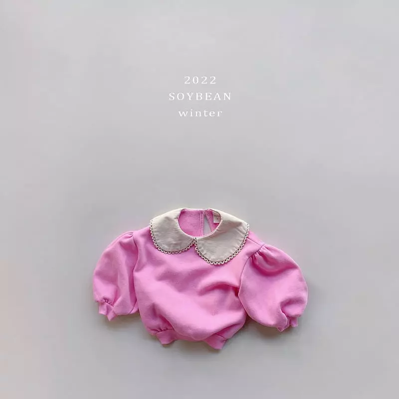 Soybean - Korean Children Fashion - #kidsstore - Fleece Puff Sweatshirt - 10
