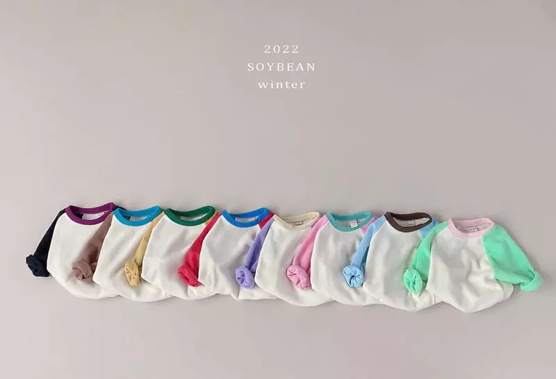Soybean - Korean Children Fashion - #kidsstore - Chupa Fleece Raglan Tee - 9
