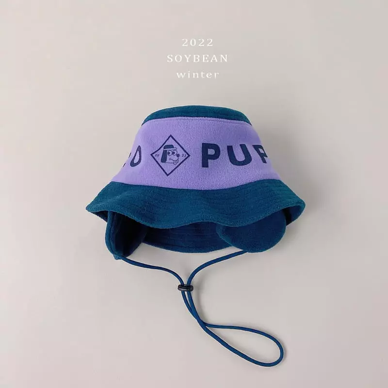 Soybean - Korean Children Fashion - #kidsstore - Color Fleece Bucket Hat - 12