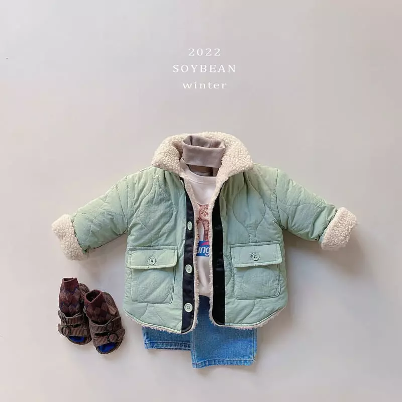 Soybean - Korean Children Fashion - #kidsstore - Box Fleece Jumper - 4