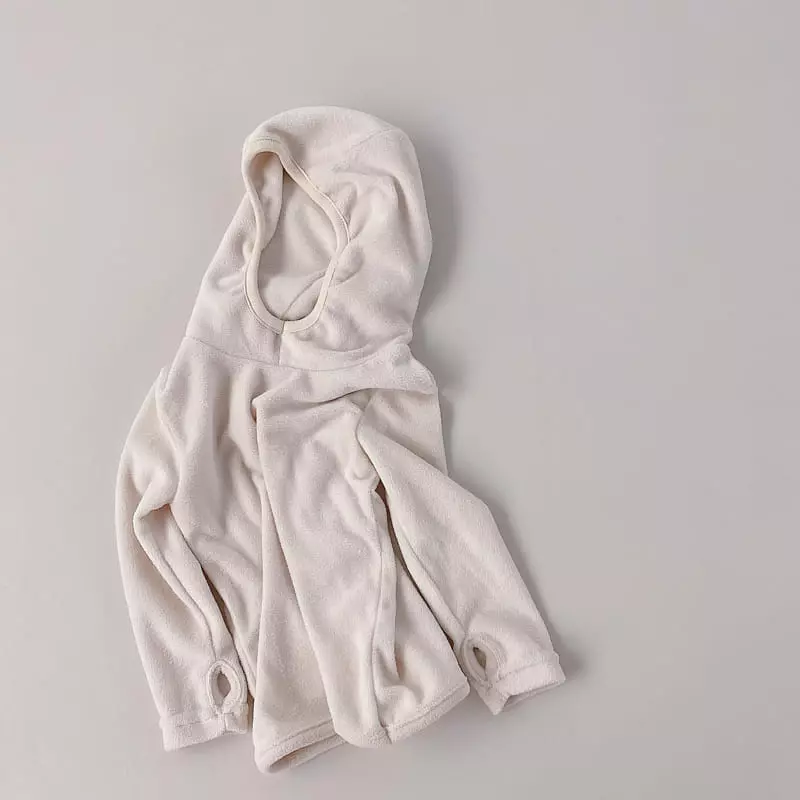 Soybean - Korean Children Fashion - #kidzfashiontrend - Sticky Warmer Hoody
