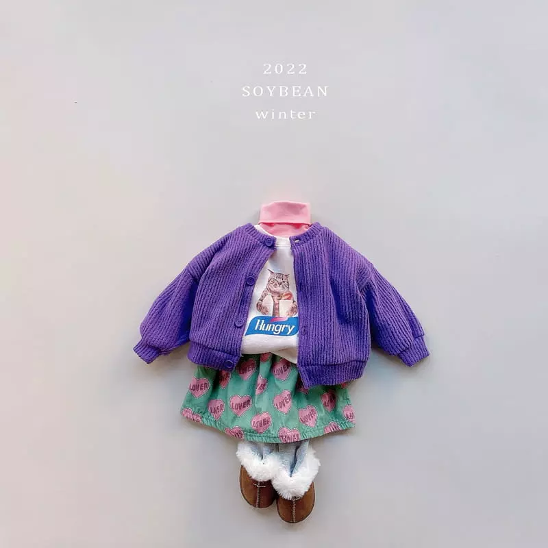Soybean - Korean Children Fashion - #littlefashionista - Fleece Daily Leggings - 8