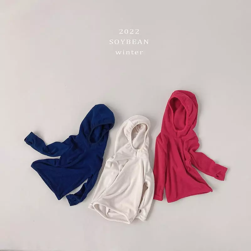 Soybean - Korean Children Fashion - #littlefashionista - Sticky Warmer Hoody - 3