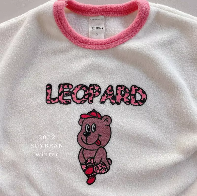 Soybean - Korean Children Fashion - #magicofchildhood - Leopard Good Top Bottom Set - 11