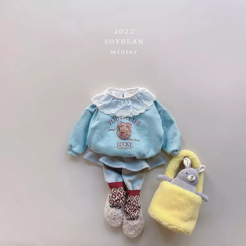 Soybean - Korean Children Fashion - #magicofchildhood - Fleece Bread Sweatshirt - 3
