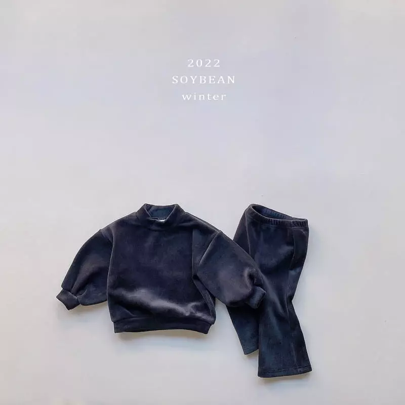 Soybean - Korean Children Fashion - #minifashionista - Wide Top Bottom Set - 7